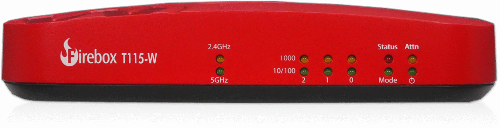 WatchGuard Firebox T115-W firewall con Wi-Fi para pequeñas empresas