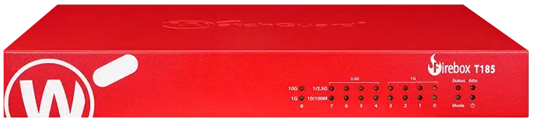 WatchGuard Firebox T185 firewall empresarial de alto rendimiento para empresas