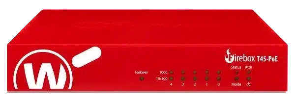 WatchGuard Firebox T45 firewall empresarial de alto rendimiento para pymes