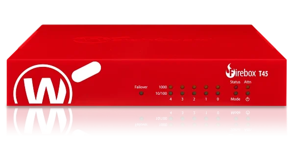 El WatchGuard Firebox T45 facilita el control